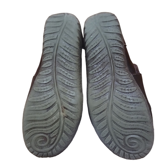 L' Artiste Spring Step Comfort Burgundy Brown Leather Slip On Casual Sho… - Picture 10 of 12